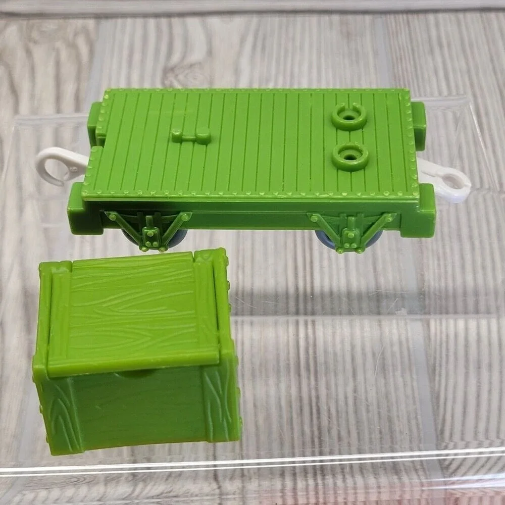 7 pc Fisher-Price Thomas TrackMaster Train Car McColl Farm Crane Cargo Crab‎